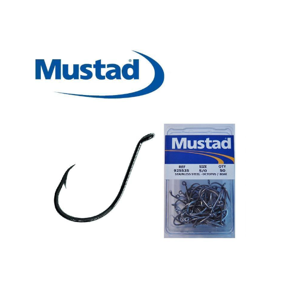  MUSTAD  92553S HOOKS No8/0